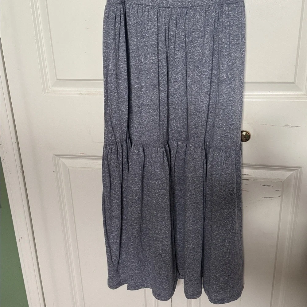 Z Supply Heathered Blue Sleeveless Dress Sz S NWT - Picture 2 of 6